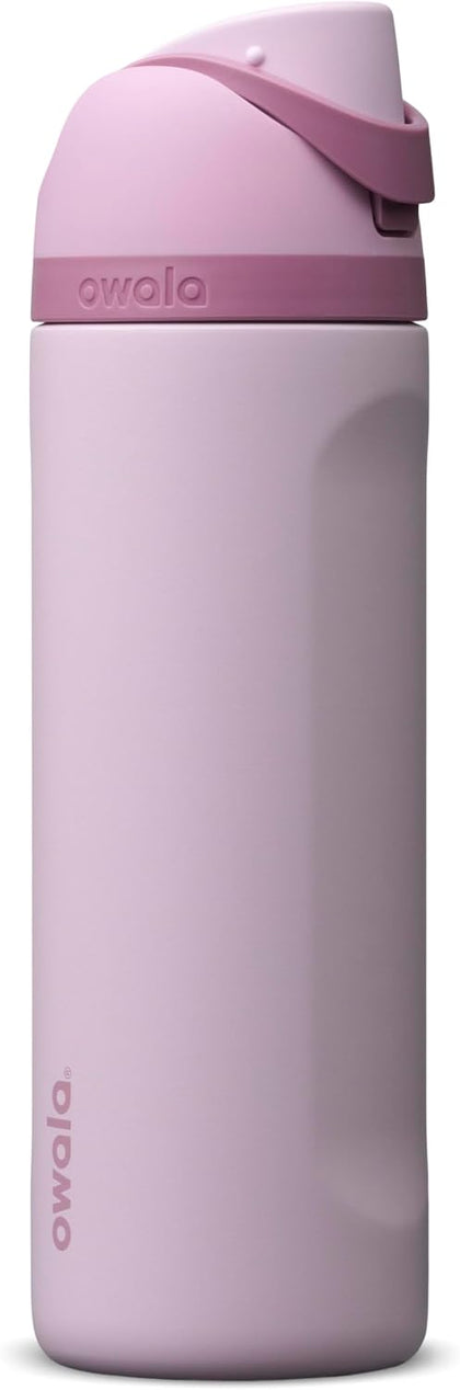 Owala FreeSip Stainless Steel Water Bottle 24 oz Lilac You A lot