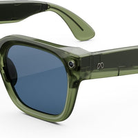 Meta Fury - Racing Green / Blue Atlantic — Lentes AI con cámara y audio