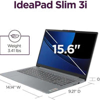 Lenovo IdeaPad Slim 3i 15.6" FHD Laptop Computer with Microsoft 365, 8GB RAM, 128GB SSD, Intel N150 Processor, Windows 11, Arctic Grey