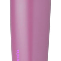 Owala SmoothSip Slider Insulated Stainless Steel Coffee Tumbler, Reusable Hot or Iced Coffee Cup and Travel Mug, BPA Free 20 oz, Plum Perfect