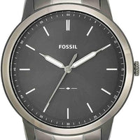 Fossil Men's Minimalist Quartz Stainless Steel Three-Hand Watch for Men