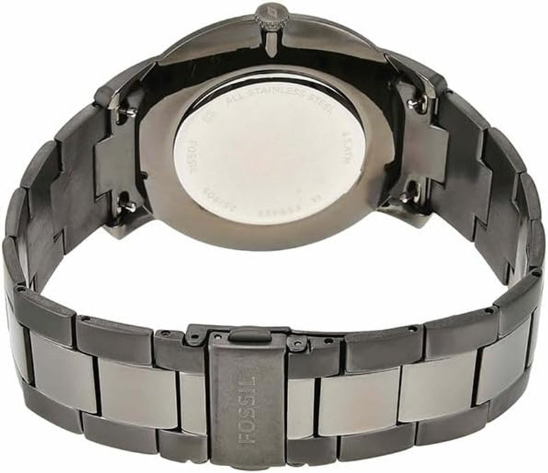 Fossil Men's Minimalist Quartz Stainless Steel Three-Hand Watch for Men