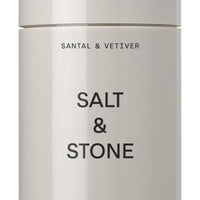 Salt & Stone Aluminum-Free Deodorant, Women & Men Santal & Vetiver 2.6 oz