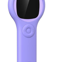 LICAEVEY Students Handheld Microscope Pocket, 100x‑500x Zoom, 8 LED Light, 2 Inch LCD Screen, HD Real time Image, Supports XP/11.0, 500x Magnification (Purple)