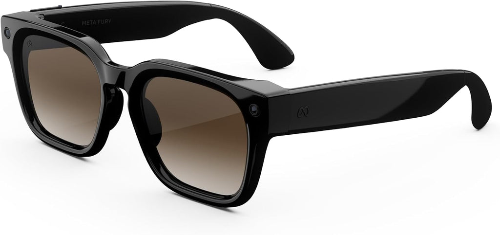 Meta Fury - Black / Brown Gradient — Lentes AI con cámara y audio