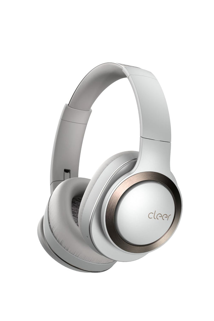 Cleer Audio Enduro ANC Noise Canceling Headphones, Light Grey