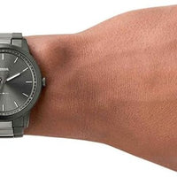 Fossil Men's Minimalist Quartz Stainless Steel Three-Hand Watch for Men