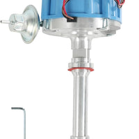 HEI Ignition Distributor with Blue Cap for Chevy GM Small Blocks 283 305 307 327 350 400 Small/big Block 396 427 454 65K Coil 7500 RPM