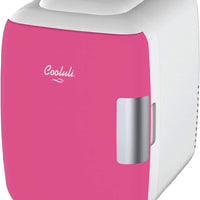 Cooluli store Cooluli Mini Electric Refrigerator, Cooler and Warmer (4 Liters/6 Cans)