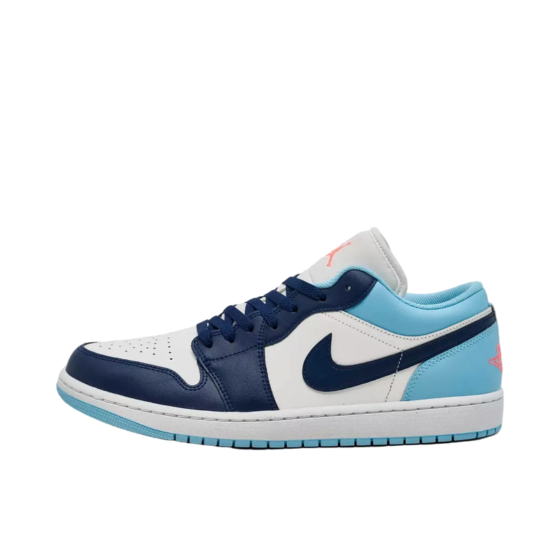 Air Jordan Retro 1 Low Casual Shoes Men's Sail/Blue
