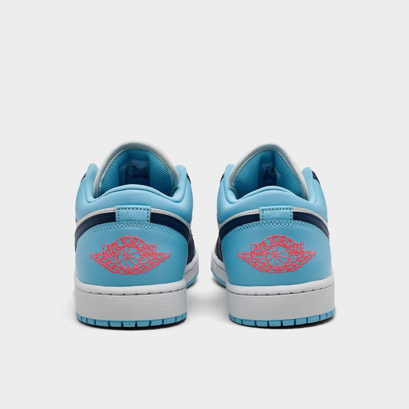 Air Jordan Retro 1 Low Casual Shoes Sail/Blue Chill/Hot Lava/Blue Void