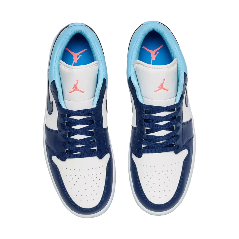 Air Jordan Retro 1 Low Casual Shoes Men's Sail/Blue