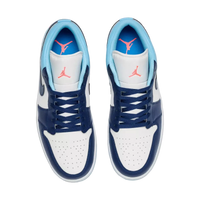Air Jordan Retro 1 Low Casual Shoes Men's Sail/Blue