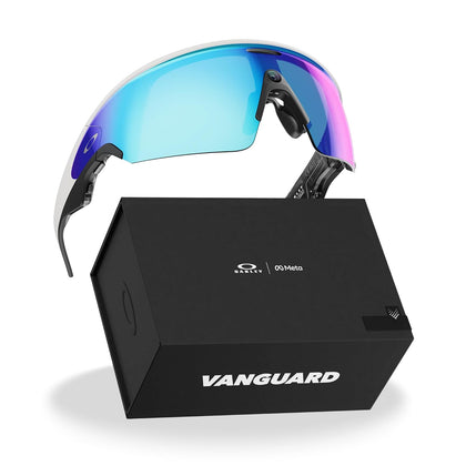 Oakley Meta Vanguard - White · Prizm Sapphire