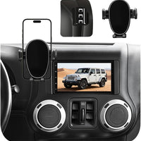 Car Phone Holder for Jeep Wrangler (2011-2016 2017),Dashboard Phone Mount,360 Phone Holder Rotating,Hands Free Mobile Holder,Car Mount for iPhone,Samsung & Android,2015 Wrangler Interior Accessories
