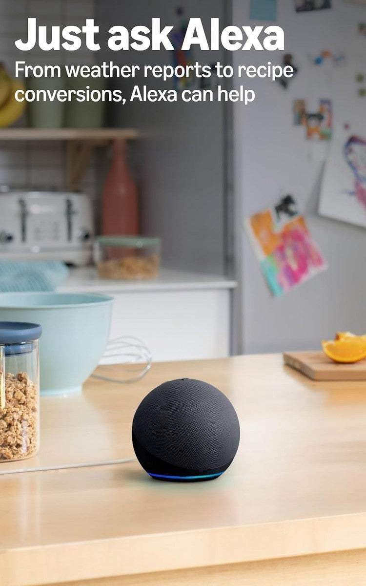 Echo & Alexa Amazon Echo Dot (newest model) - Vibrant sounding speaker, Designed for Alexa+, Great for bedrooms, dining rooms and offices, Deep Sea Blue