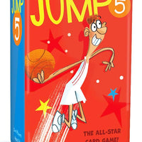 Melon Rind Jump 5, Math Game for Kids Learning Multiples of 5, Lively Basketball Themed Card Game, a Fun Math Activity for Boosting Confidence, Quick and Easy Screenless Fun, Ages 7+