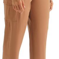 Women's Lightweight Cargo Capri Hiking Pants(Mocha Brown,XL)