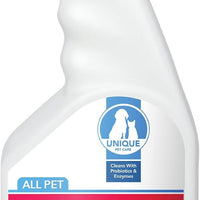 Unique Pet Odor and Stain Eliminator - 24 oz. Ready-to-Use Liquid Spray - Bio-Enzymatic Formula Eliminates Old and New Pet Odor and Pet Stains