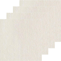 12x12 Inch Peel and Stick Carpet Tiles with Soft Pad, Self-Adhesive Removable Floor Squares for Bedroom, Office, Rental, Easy DIY Installation (30, White)