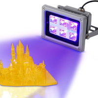 3D Printer UV Resin Curing Light for SLA/DLP/LCD 3D Printing, Solidify Photosensitive Resin, 405nm UV LED Lights with 60w Output Affect