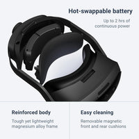 HTC Vive Focus Vision - Visor de Realidad Mixta y PC VR (con controles)