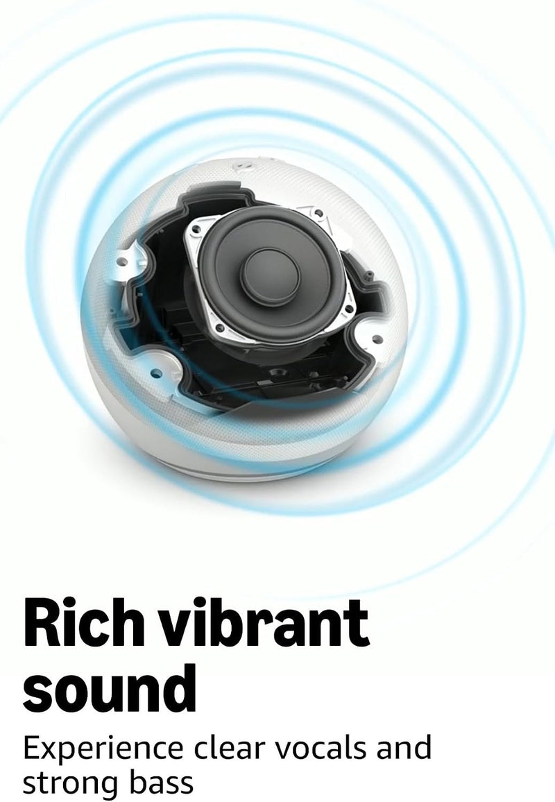 Echo & Alexa Amazon Echo Dot (newest model) - Vibrant sounding speaker, Designed for Alexa+, Great for bedrooms, dining rooms and offices, Deep Sea Blue