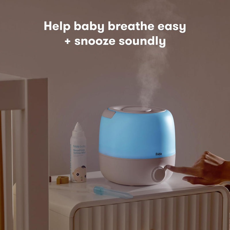 Frida Baby Humidificador 3 en 1 de Vapor Frío y Difusor para Habitaciones Grandes