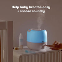 Frida Baby Humidificador 3 en 1 de Vapor Frío y Difusor para Habitaciones Grandes