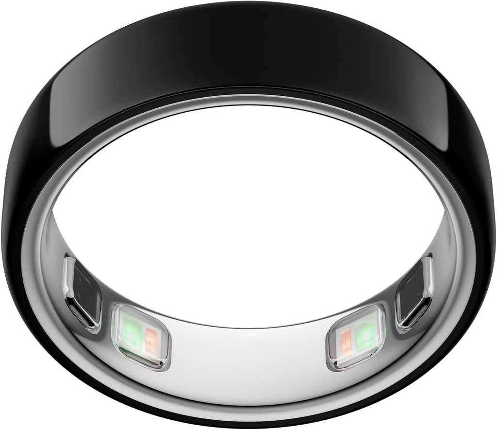 Oura Ring 5 Smart Ring - Black - Size 8 - Fitness & Sleep Tracker