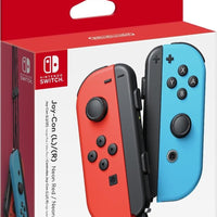 Nintendo Joy-Con (L/R) - Neon Red/Neon Blue - Neon Purple and Neon Orange