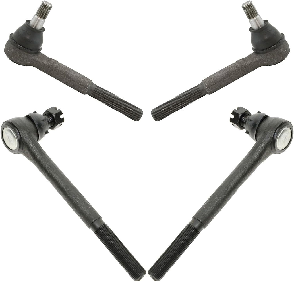 TRQ Tie Rod Set 4 Piece