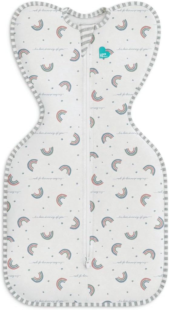Love to Dream Swaddle Up, Baby Sleep Sack   1.0 TOG, 8-13lbs, Rainbow Dream