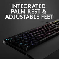 Logitech G213 Prodigy Wired RGB Gaming Keyboard - Black