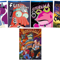 Futurama: The Final 3 Seasons + 2-Movie Collection - Complete Sixth, Seventh & Eighth Seasons (6, 7, and 8) + Bender's Game & Monster Robot [Blu-ray]