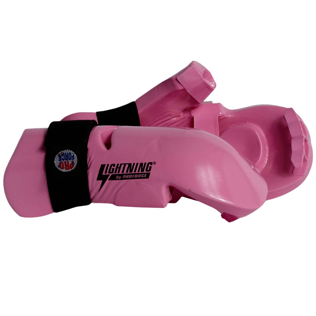 ProForce Lightning Punches Karate/Martial Arts Sparring Gloves (Pink, Child Large - Knuckle Width 2.875-3.25")