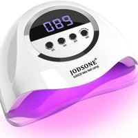 JODSONE U V LED Nail Lamp 320W, Nail Dryer for Gel Polish, Gel Nail Lamp with 72 Light Beads, Led Nail Light for Nails with Automatic Sensor & 4 Timers