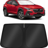KUST Windshield Sun Shade for Subaru Crosstrek Wagon 2026 2025 2024 2023 2022 2021 2020 2019 2018 Window Accessories Sunshade Sun Protector Foldable Block UV Rays Keep Car Cooler