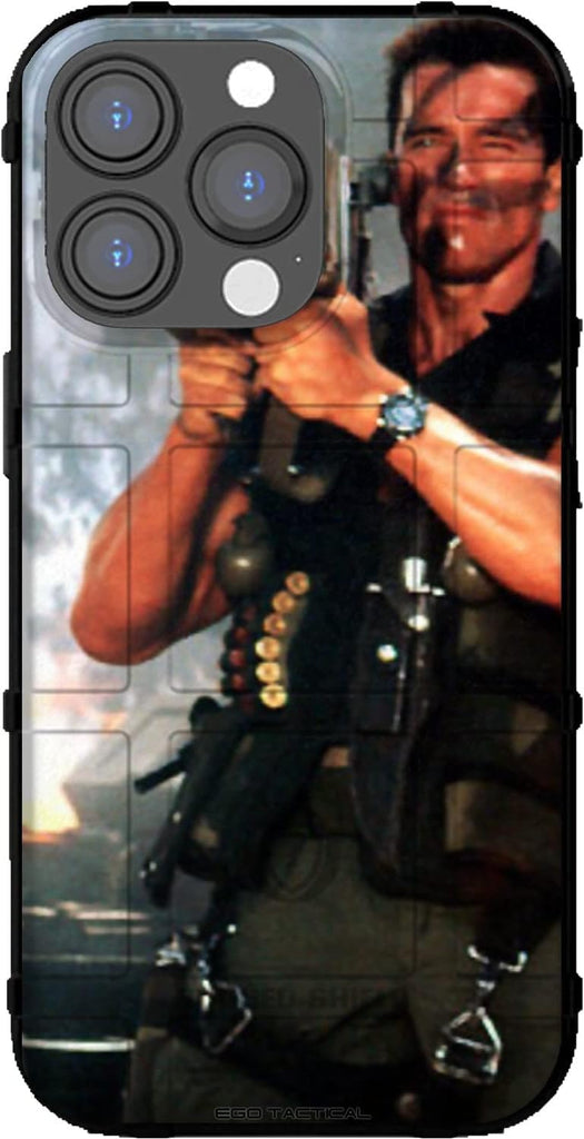 EGO TACTICAL Limited Edition Rugged Shield case Compatible with iPhone 15 Pro Max [6.7" Screen] Printed in The USA Commando Rocket Launcher RPG