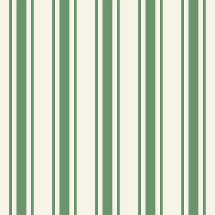 VEELIKE Vintage Green and White Stripe Peel and Stick Wallpaper Green Geometric Striped Wallpaper 17.7''x354'' Removable Self Adhesive Stripes Contact Paper for Bathroom Bedroom Accent Walls Furniture