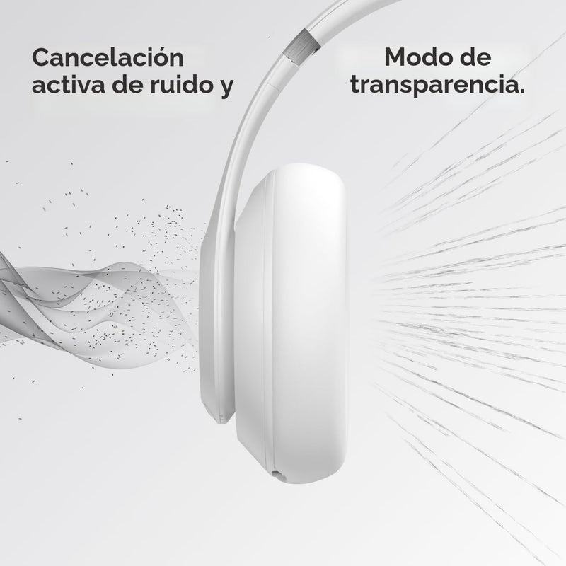Beats Studio Pro - Mate blanco — Audífonos over-ear premium con ANC, hasta 40h