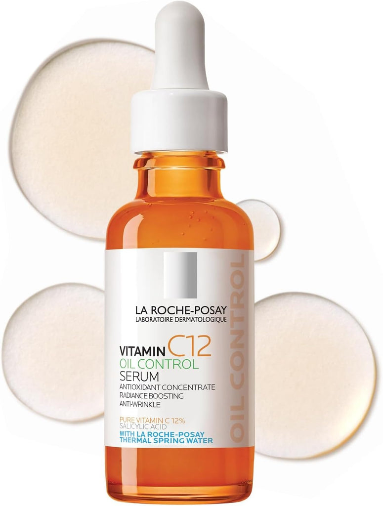 La Roche-Posay 12% Vitamin C Face Serum, 2 formulas with hyaluronic acid