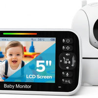 GoodBaby 5" Baby Monitor with Camera and Audio