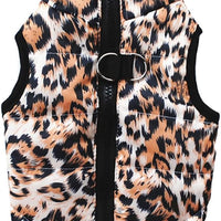 MaruPet Winter Waterproof Windproof Dog Vest Coat Warm Vest for Cold Weather Jacket for Small Medium Dogs (Not Suitable