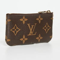 Original Louis Vuitton Women's Pre-Loved Pochette Cles, Monogram, Brown, One Size