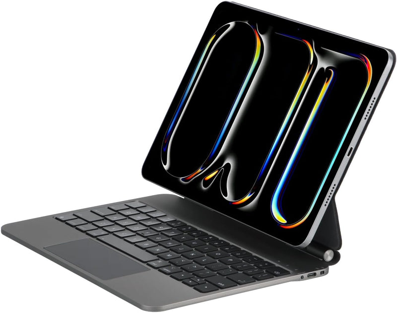 Funda con Teclado Magnético mobee para iPad Pro 13" (M4/M5) - Blanco