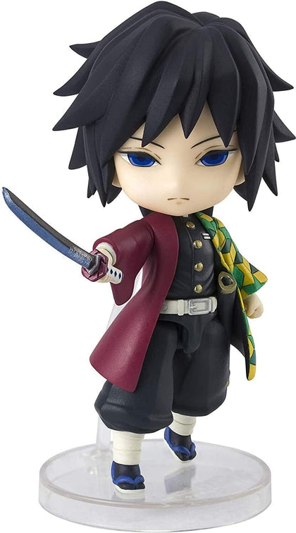 TAMASHII NATIONS - Demon Slayer: Kimetsu no Yaiba - Tomioka Giyu-Mizubashira, Bandai Spirits Figuarts mini Action Figure