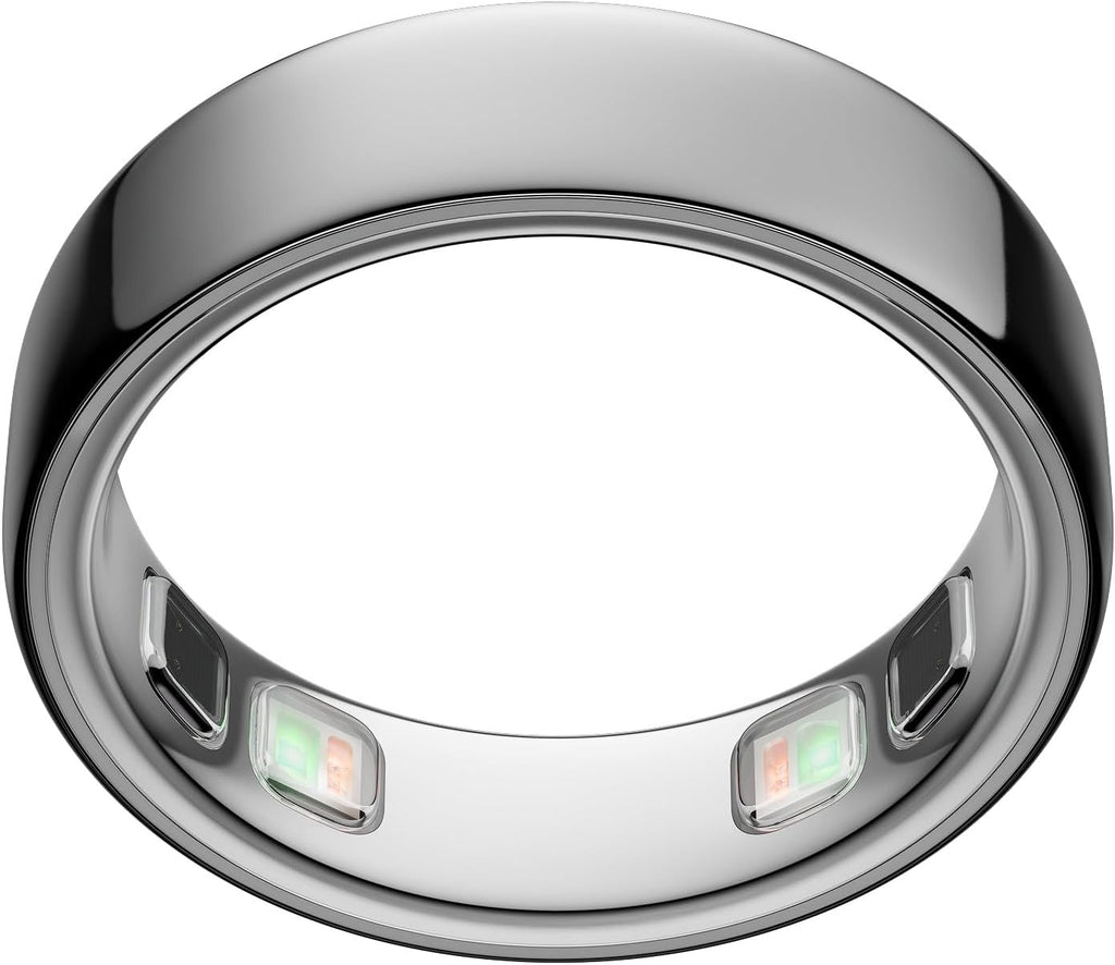 Oura Ring 5 Smart Ring - Silver - Size 12 - Fitness & Sleep Tracker