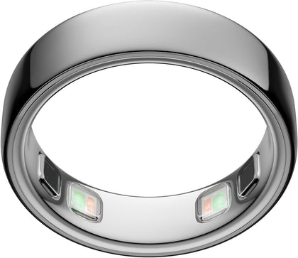 Oura Ring 5 Smart Ring - Silver - Size 12 - Fitness & Sleep Tracker