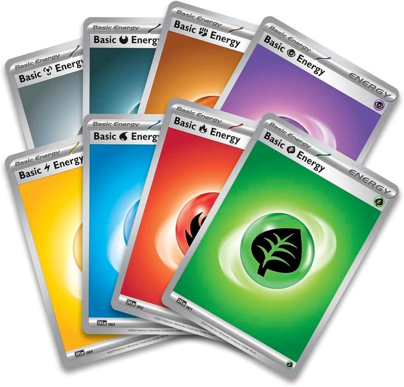 Pokémon TCG: Estuche de Entrenador Élite Scarlet & Violet (Miraidon Púrpura o Koraidon Rojo, Color Aleatorio)